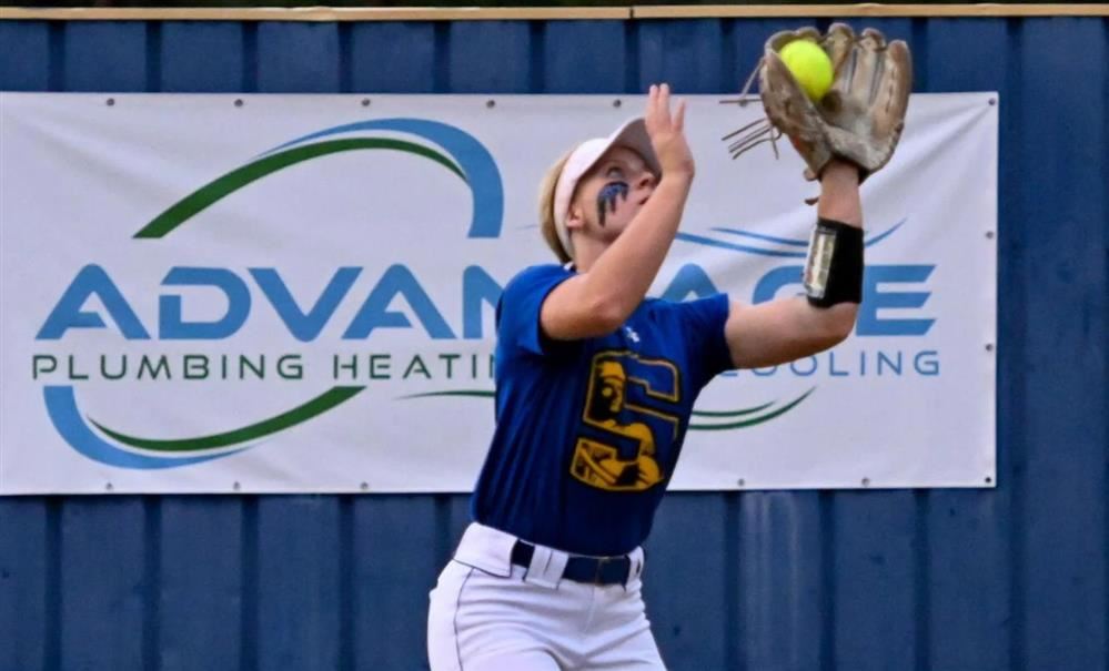  Stillwater High left fielder Maggie Glasgow